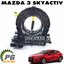 สวิทช์คอพวงมาลัย(แพรแตร) MAZDA 3 SKYACTIV BM ปี 2014-2018 (1 ชิ้น) แท้ / รูปจริง