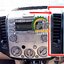หน้ากากช่องลมแอร์ RH MAZDA BT50 ปี 2006-2011(1 ชิ้น) แท้ / รูปจริง