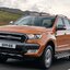 กันชนหลัง(แบบตรง) FORD RANGER T7 ปี 2015-2017 (1ชิ้น) แท้ / รูปจริง
