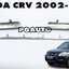 คิ้วหน้ากระจังตัวนอก-ชุบ HONDA CRV(GEN 2) ปี 2002-2004 (1 ชิ้น) แท้ / รูปจริง