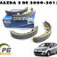 ก้ามเบรคหลัง MAZDA 2 DE ปี 2009-2013 1.5 L (1 ชุด = 4 ล้อ) BENDIX / รูปจริง