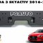 พลาสติกรองป้ายทะเบียนหน้า MAZDA 3 SKYACTIV(BN) ปี 2016-2018 (1 ชิ้น) แท้ / รูปจริง