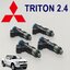 เซตหัวฉีดน้ำมันเครื่อง มิตซูบิชิไทรตัน MITSUBISHI TRITON 2.4 L (เบนซิน) 10 รู (1 ชุด= 4ชิ้น) OEMแท้ / รูปจริง
