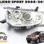 โคมไฟหน้า(ไม่รวมขั้วและหลอด) LH MITSUBISHI PAJERO SPORT ปี 2008-2014 (1ชิ้น) DEPO / รูปจริง