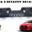 พลาสติกรองป้ายทะเบียนหน้า MAZDA 3 SKYACTIV(BN) ปี 2016-2018 (1 ชิ้น) แท้ / รูปจริง