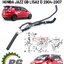 ชุดท่อยางดูดอากาศถังน้ำมัน HONDA JAZZ GD L15A2 ปี 2004-2007(1 ชุด) แท้ / รูปจริง