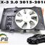 ชุดบังลมหม้อน้ำทั้งชุด MAZDA CX-3 2.0 เบนซิน ปี 2015-2018 (1ชุด) เทียบ / รูปจริง