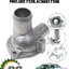 คอน้ำบน HONDA ACCORD PRELUDE F22B,AC9093 F20B ปี1990-1993 1ชิ้น แท้/รูปจริง