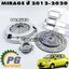 ชุดครัชยกชุด MITSUBISHI MIRAGE(เกียร์ธรรมดา) ปี 2012-2020 (1 ชุด) แท้ / รูปจริง