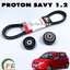 ชุดลูกรอก+สายพานหน้าเครื่อง PROTON SAVY 1.2 (1ชุด=3ชิ้น) / รูปจริง