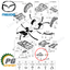 แผ่นต่อพลาสติกบังโคลนหน้า RH/LH MAZDA 2 SKYACTIV ปี 2019-2021 (1ชิ้น) แท้ / รูปจริง