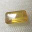 YELLOW SAPPHIRE บุษราคัมแท้ 1.26 กะรัต พลอยไทยน่ารัก เนื้อดี สีสวย น่าสะสม