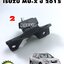 เซตสุดคุ้ม!!! ยางแท่นเครื่อง-แท่นเกียร์ ISUZU MU-X ปี2015 ขึ้นไป 3.0 L AT ดีเซล (1ชุด = 3 ตัว) / ENGINE MOUNT