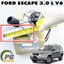 ปั๊มน้ำทั้งชุด (คอยาว) FORD ESCAPE 3.0 L V6 ปี 2003-2010 (6 สูบ) (1ชิ้น) แท้ / รูปจริง