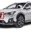 เสื้อกระจังหน้า SUBARU XV 2.0 IP,GT7 ปี 2018ขึ้นไป(1 ชิ้น) แท้ / รูปจริง