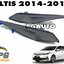 พลาสติกปิดแผงจิ้งหรีดมุม LH-RH TOYOTA ALTIS ปี 2014-2018 (1 คู่) แท้ / รูปจริง สำเนา
