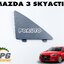 พลาสติกปิดช่องลมกันชนหน้า LH / RH MAZDA 3 SKYACTIV ปี 2014-2018 (1 ชุด= 2 ชิ้น) แท้ / รูปจริง