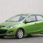 แผ่นซิมรองผ้าเบรคหน้า MAZDA 2 DE ปี 2009-2013 (1ชุด) แท้ / รูปจริง