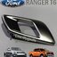 มือเปิดในหน้า ข้างซ้าย สีรมดำ FORD RANGER ปี 2012-2018 T6 (1 ชิ้น) / รูปจริง แท้ห้าง