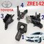 เซตสุดคุ้ม!!! ยางแท่นเครื่อง-แท่นเกียร์ โตโยต้าอัลติส TOYOTA ALTIS ZRE14# ปี 2010-2013 เครื่อง 1.8 L ดูโอ้ (2ZRFE) เกียร์ซีวีที (CVT) (1ชุด = 4 ตัว) แท้ศูนย์ / ENGINE MOUNT