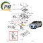 ท่อกรองอากาศ TOYOTA AVANZA 1.5(F652) ปี 2011-2014 ( 1 ชิ้น) แท้ / รูปจริง
