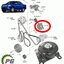 มู่เลย์คลัชพัดลม (ข้อต่อไดรฟ์ลูกรอก) FORD RANGER 2011-2015 T6 , BT50 PRO 2012-2015 (1ชิ้น) แท้ / รูปจริง