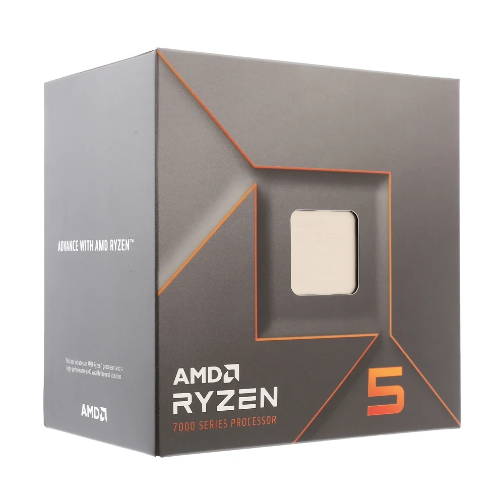 CPU (ซีพียู) AMD RYZEN 5 7500F - 6C 12T 3.7-5.0GHz (AMD SOCKET AM5) SN0411251B120Y