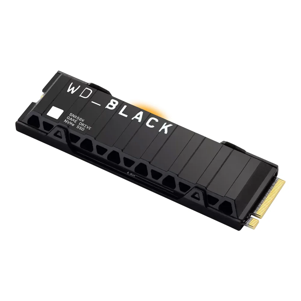 2 TB SSD (เอสเอสดี) WD BLACK SN850X WITH HEATSINK - PCIe 4x4/NVMe M.2 2280 (WDS200T2XHE)