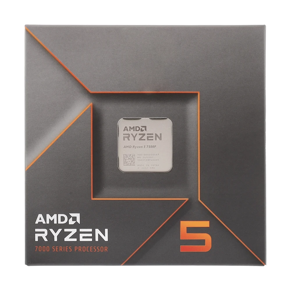 CPU (ซีพียู) AMD RYZEN 5 7500F - 6C 12T 3.7-5.0GHz (AMD SOCKET AM5) SN0411251B120Y